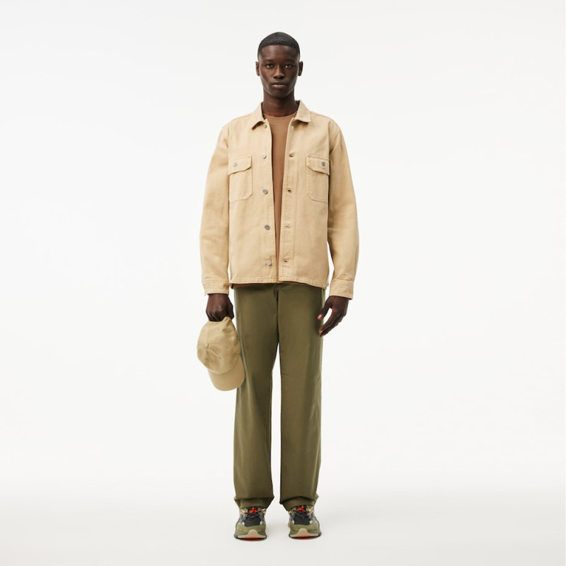 T-Shirt Lacoste Classic fit en jersey de coton Chez DM'Sports Lyon