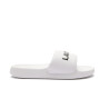 CLAQUETTES LACOSTE SERVE SLIDE 1.0 BLANCHES