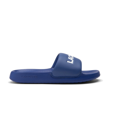 CLAQUETTES LACOSTE SERVE SLIDE 1.0 BLEUES