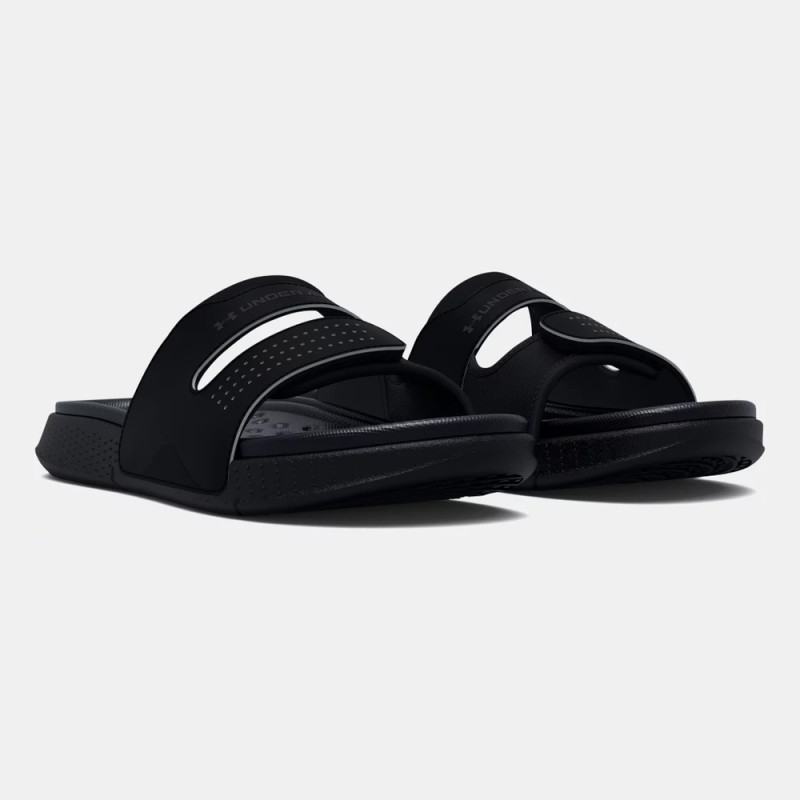 Claquettes Noires Under Armour Femme ANSA STUDIO SL Chez DM'Sports