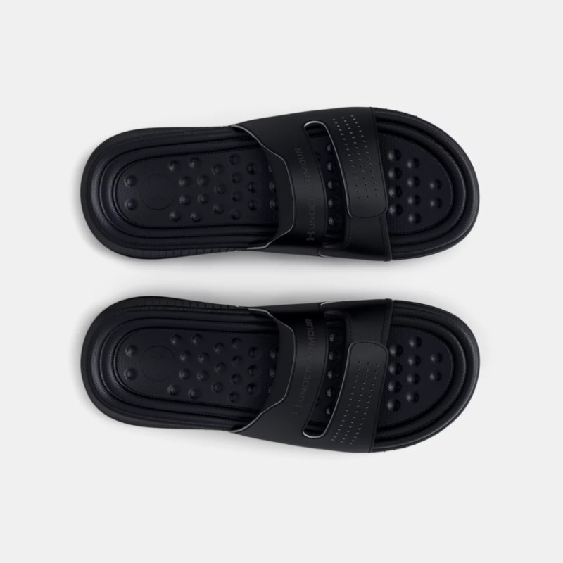 Claquettes Noires Under Armour Femme ANSA STUDIO SL Chez DM'Sports