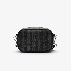 PETITE SACOCHE CROISÉE THE BLEND LACOSTE EN TOILE MONOGRAMME