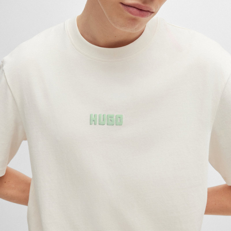 T-SHIRT HUGO DIQITEE RELAXED AVEC GRANDS LOGOS AU DOS | DM'Sports