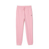 PANTALON DE SURVÊTEMENT ROSE FEMME LACOSTE EN MOLLETON
