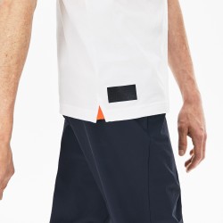 Polo Lacoste SPORT en jersey de coton avec badge en silicone