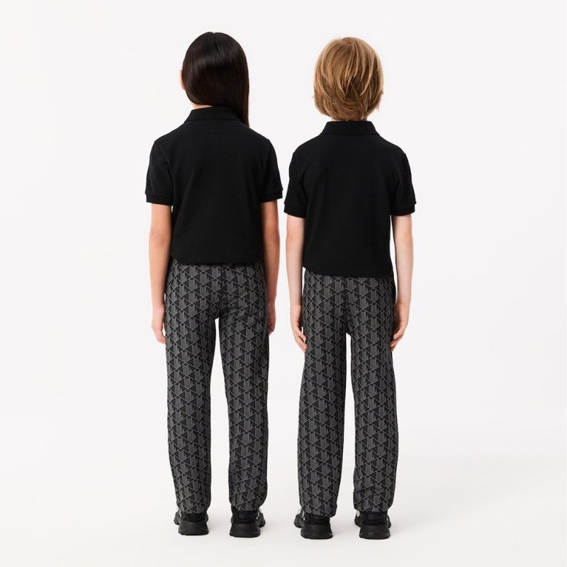 Pantalon survêtement LACOSTE Paris jacquard monogrammé Chez DM'Sports