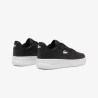 Baskets Lacoste Noires et Blanches L001 SET Enfant Chez DM'Sports Lyon