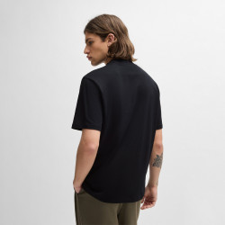 T-Shirt en jersey de coton Hugo avec motif artistique Chez DM'Sports