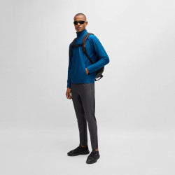 BAS DE SURVÊTEMENT ACTIVE STRETCH BOSS NOIR AVEC DÉTAILS RÉFLÉCHISSANTS DÉCORATIFS HICON ACTIVE 1