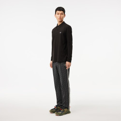 Pantalon survêtement LACOSTE Paris jacquard monogrammé Chez DM'Sports