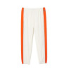 PANTALON DE SURVÊTEMENT LACOSTE SPORTSUIT LÉGER BLANC ET ORANGE