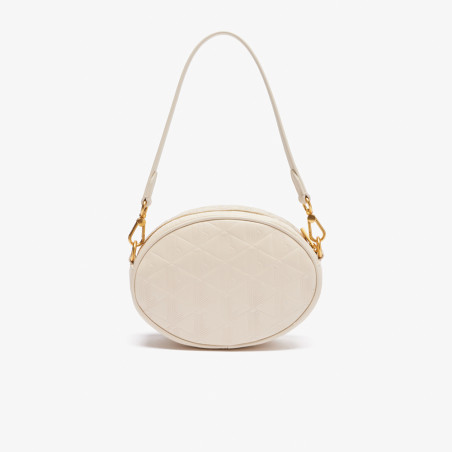 SAC OVALE LACOSTE BEIGE