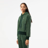 Sweatshirt à capuche Femme Lacoste jacquard Monogramme Chez DM'Sports