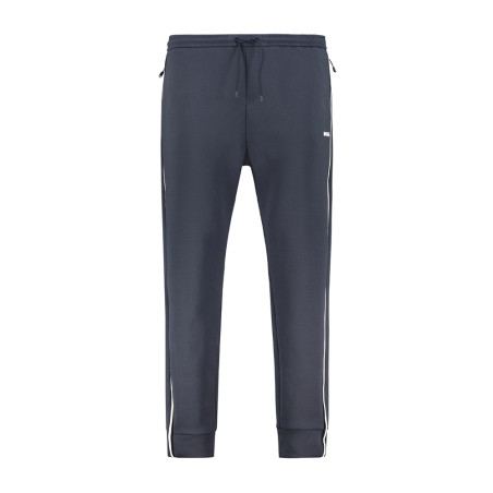 PANTALON DE SURVÊTEMENT BLEU MARINE AVEC EMPIÈCEMENTS EN RUBAN BOSS HADIKO 1