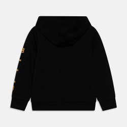 CARDIGAN À CAPUCHE ZIPPÉ ENFANT TIMBERLAND NOIR