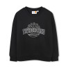 SWEATSHIRT NOIR ENFANT À IMPRIMÉ TIMBERLAND