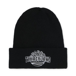 BONNET ET TOUR DE COU EN COTON ENFANT TIMBERLAND NOIR