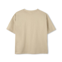T-SHIRT BEIGE À MANCHES COURTES HUGO POUR ENFANT