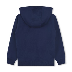 CARDIGAN DE JOGGING À CAPUCHE BLEU MARINE HUGO ENFANT