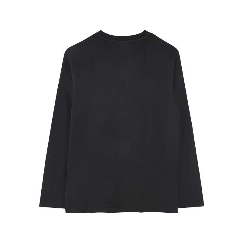 Lot de 2 t-shirts noirs manches longues Boss enfant Chez DMS