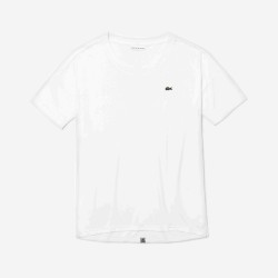 T-shirt Tennis Lacoste SPORT ample et fluide avec bande signature