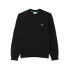 Sweatshirt Homme Lacoste en molleton gratté de coton biologique