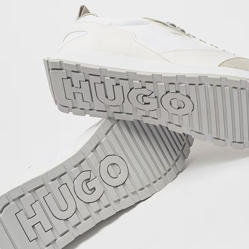 Baskets Blanches Hugo Icelin Runn Pumt N Chez DM'Sports