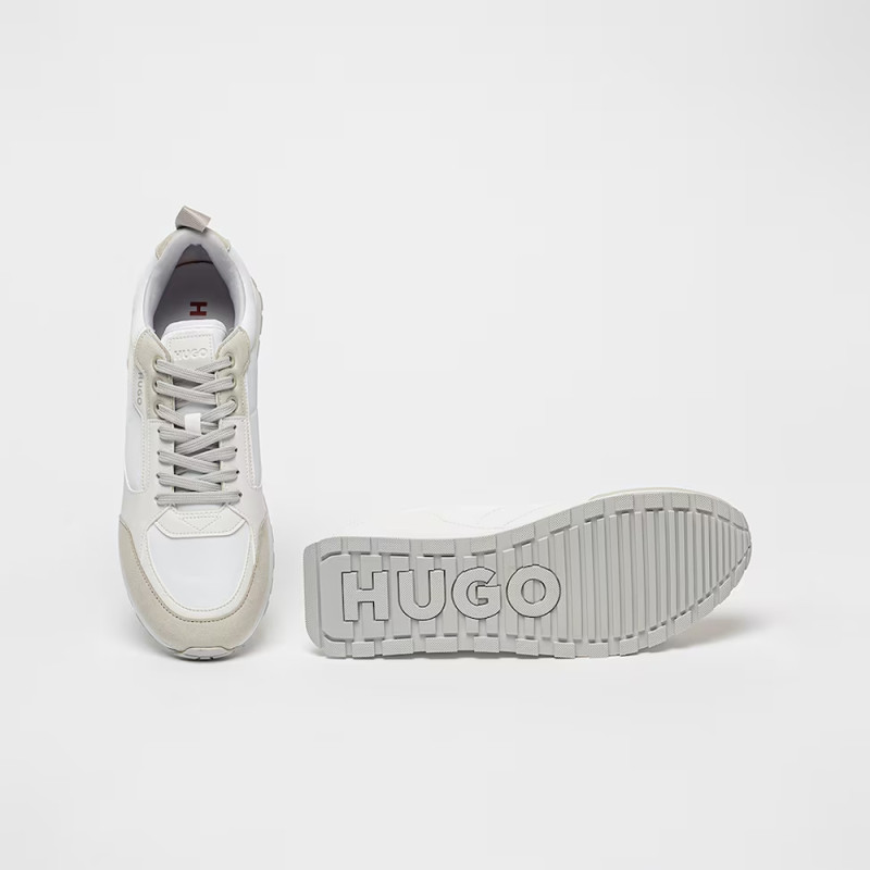 Baskets Blanches Hugo Icelin Runn Pumt N Chez DM'Sports