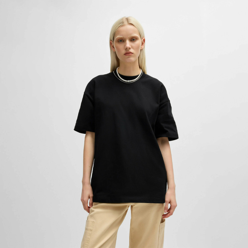 T-shirt oversize en jersey de coton épais Hugo Chez DM'Sports Lyon