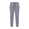 PANTALON GRIS AVEC CORDON DE SERRAGE CONTRASTÉ BOSS T_COMFLEX