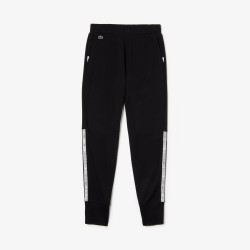 Jogging Tennis Lacoste SPORT en molleton avec bandes signature