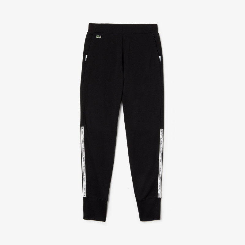 Jogging Tennis Lacoste SPORT en molleton avec bandes signature