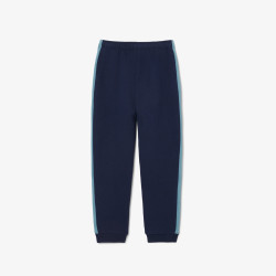 PANTALON DE SURVÊTEMENT COLOR-BLOCK LACOSTE ENFANT BLEU
