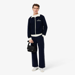 SAC NOIR MESSENGER MEN'S LACOSTE CLASSIC