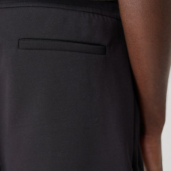 Zoom Poche - Short BOSS Headlo Rib – Tissu Stretch & Finitions Sportives – Noir – Homme