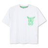 T-shirt Enfant HUGO – 100 % Coton Bio & Motif Papillon de Nuit – Blanc