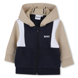 Ensemble Boss Bleu Marine Bébé cardigan et pantalon
