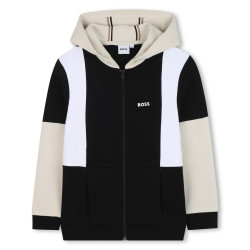 Veste jogging Enfant BOSS – Cardigan à Capuche & Pantalon – Noir
