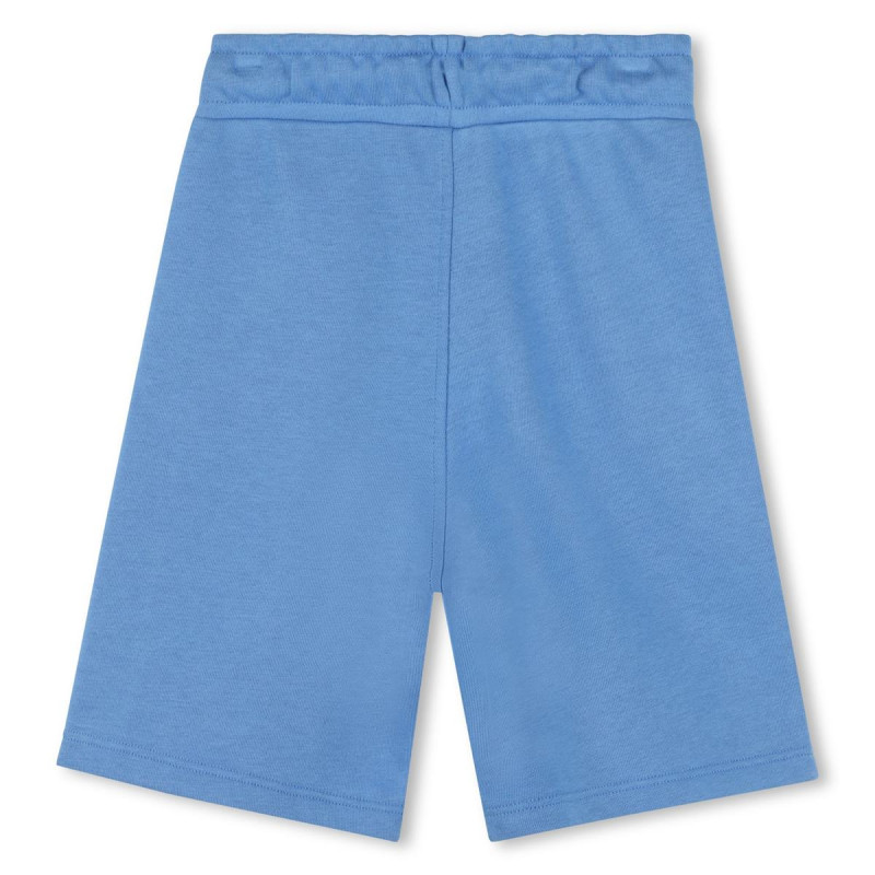 Bermuda Boss enfant en molleton uni Bleu