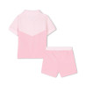 Ensemble Boss bébé polo et short Rose