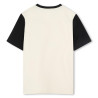 T-shirt Enfant BOSS – 100 % Coton & Blocs de Couleurs – Beige