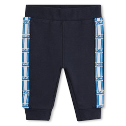 Ensemble Bleu Marine Boss Bébé jogging 3 pièces