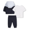 Ensemble Bleu Marine Boss Bébé jogging 3 pièces