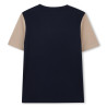T-shirt Enfant BOSS – 100 % Coton & Blocs de Couleurs – Bleu