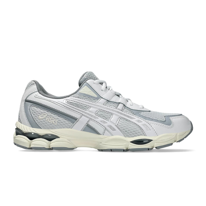 Baskets ASICS GEL-NYC 2055 Gris Glacier et Blanc – Confort & Style Rétro