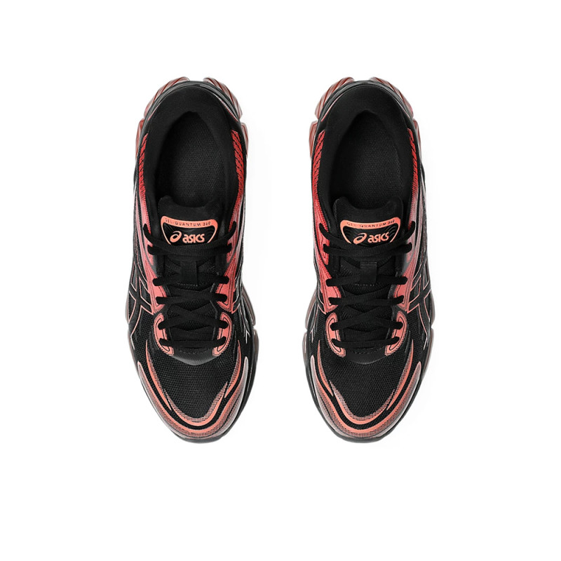 Baskets ASICS GEL-QUANTUM 360™ VIII Noires et Rouges – Amorti 360° & Design Dynamique