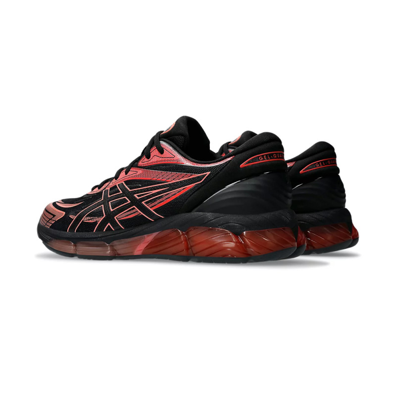 Baskets ASICS GEL-QUANTUM 360™ VIII Noires et Rouges – Amorti 360° & Design Dynamique
