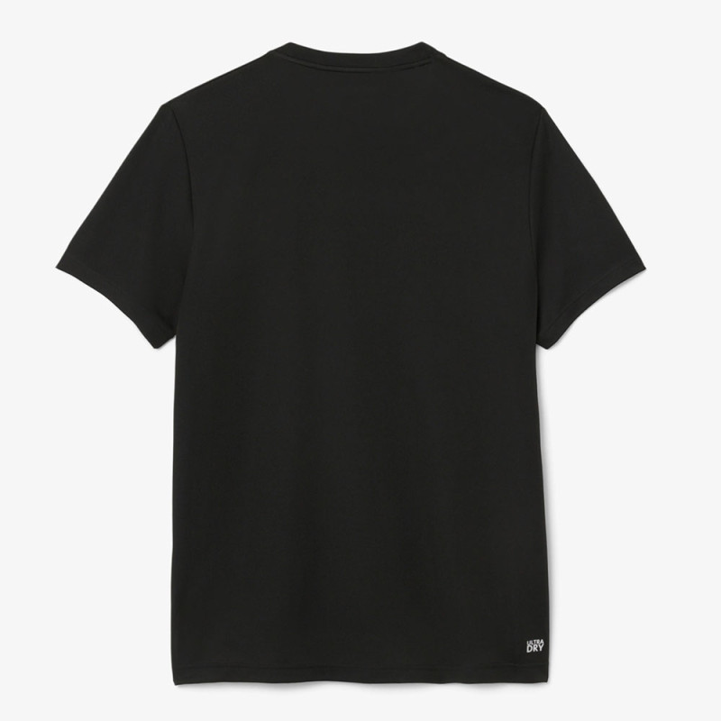 T-shirt Homme Lacoste Sport Colour-Block – Vert et Blanc – Confort & Style Moderne