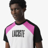 T-shirt Homme Lacoste Sport Colour-Block – Vert et Blanc – Confort & Style Moderne