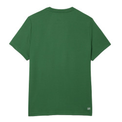 dos T-shirt Homme Lacoste Sport Colour-Block – Vert et Blanc – Confort & Style Moderne